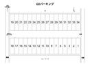 D2パーキングの駐車場