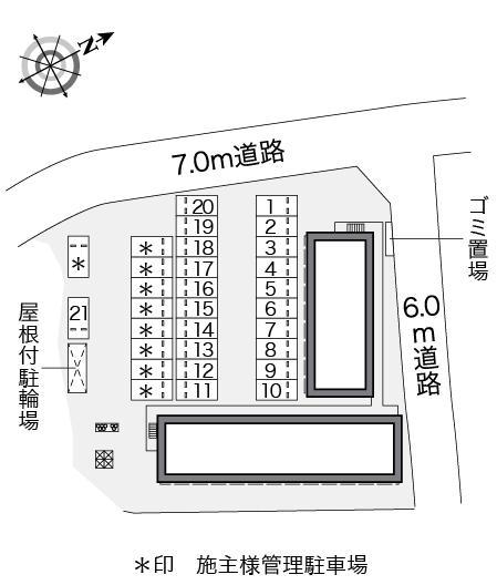 翔(25552)の駐車配置図