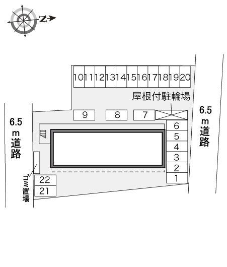 NYOI Ⅲ(33232)の駐車配置図