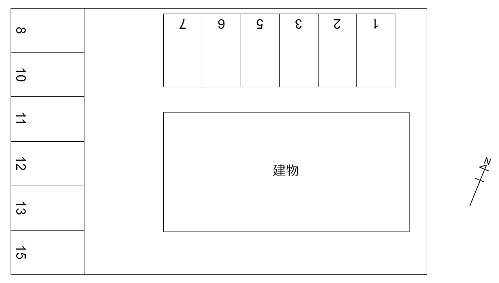 Hi-Styleの駐車配置図