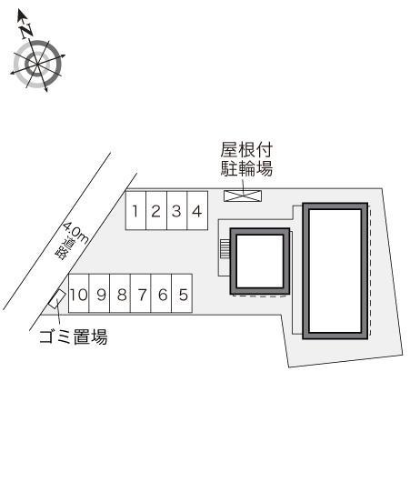 サンシティ(28179)の駐車配置図