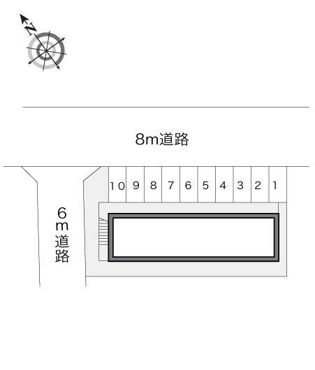 エヴァーグリーン(12732)の駐車配置図