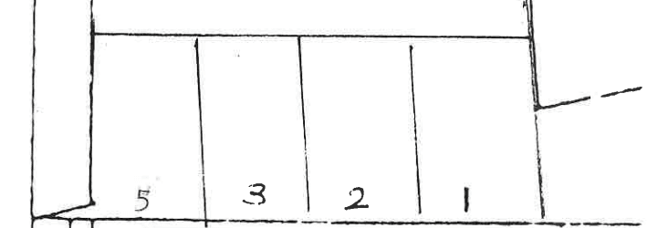 入野町10021-2駐車場の駐車配置図