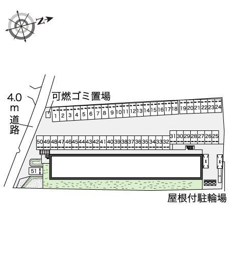 水向(39661)の駐車配置図