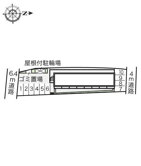 NaturallyⅡ(17240)の駐車配置図