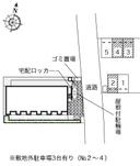 クレストタウンE(52682) 敷地外駐車場の駐車場