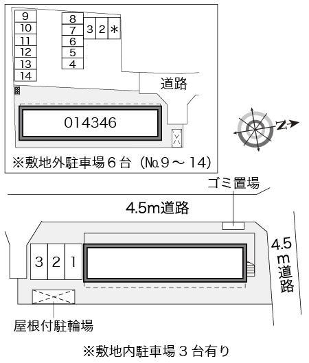 花水木(24053)の駐車配置図