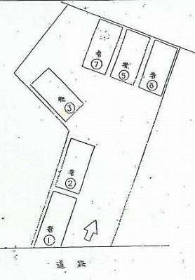 祇園4丁目駐車場の駐車配置図