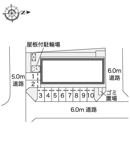 おおつか(47085)の駐車配置図