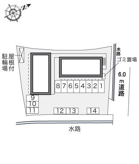 小深田(34997)の駐車配置図