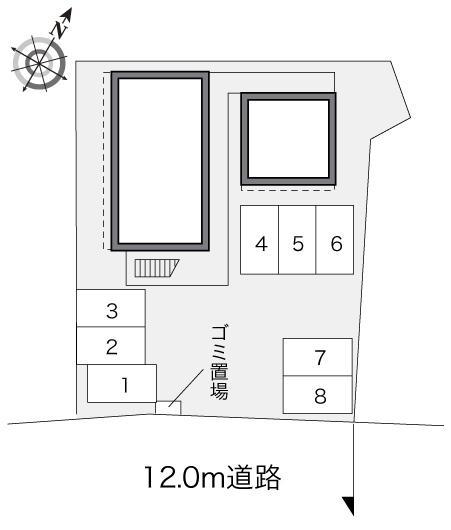 コパン(23040)の駐車配置図