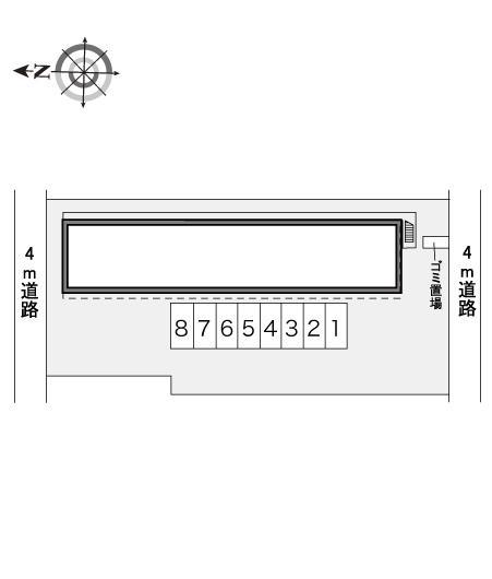 中町(15361)の駐車配置図