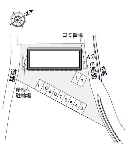 エスケイティー(38945)の駐車配置図