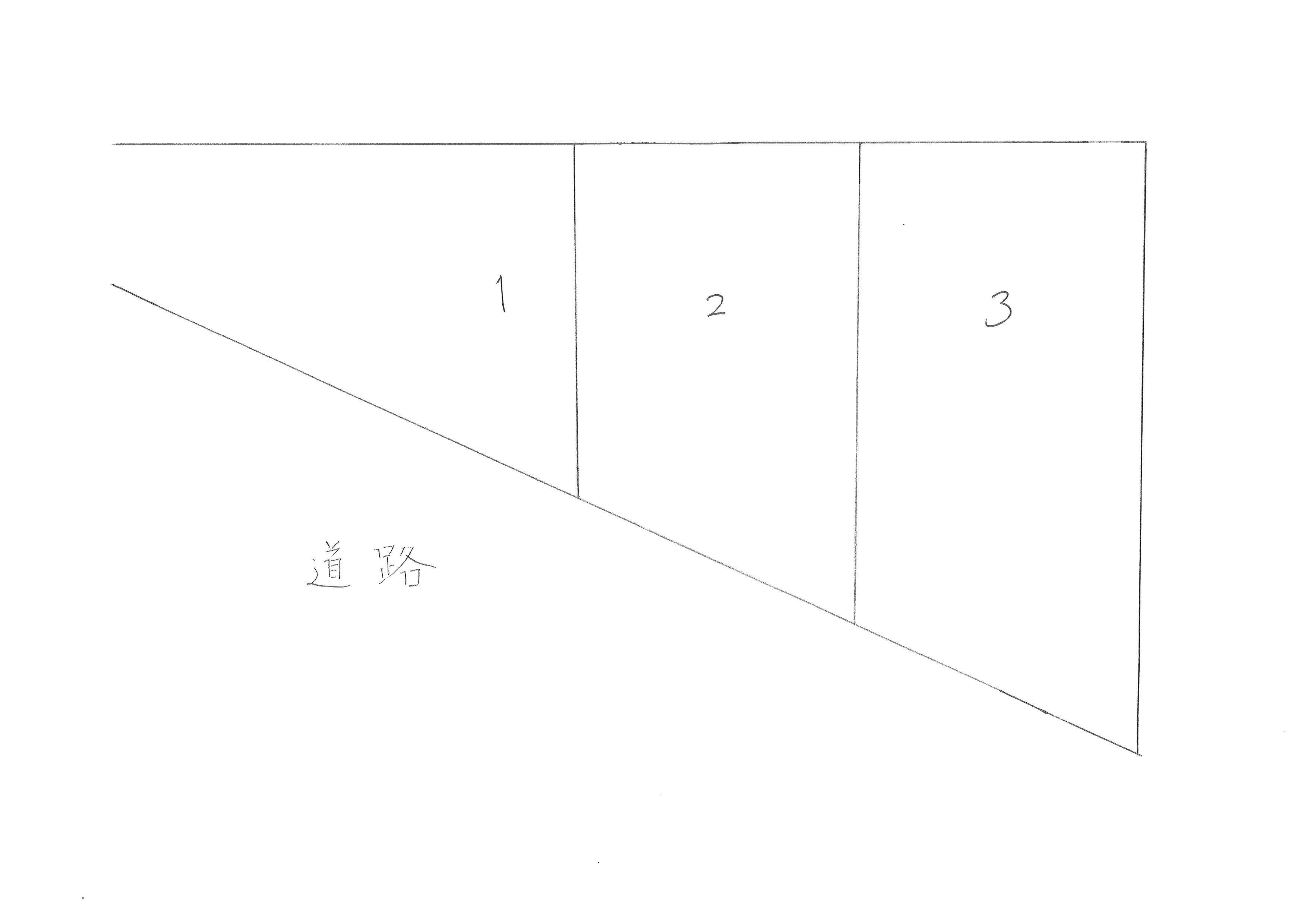 尾上町安田駐車場の駐車配置図
