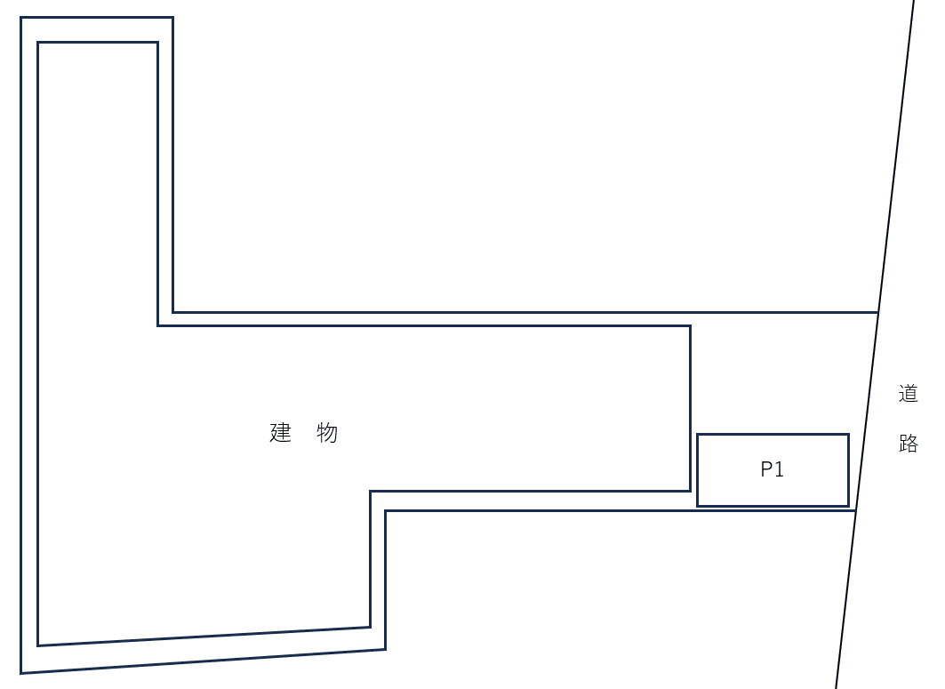 カルム西船橋の駐車配置図
