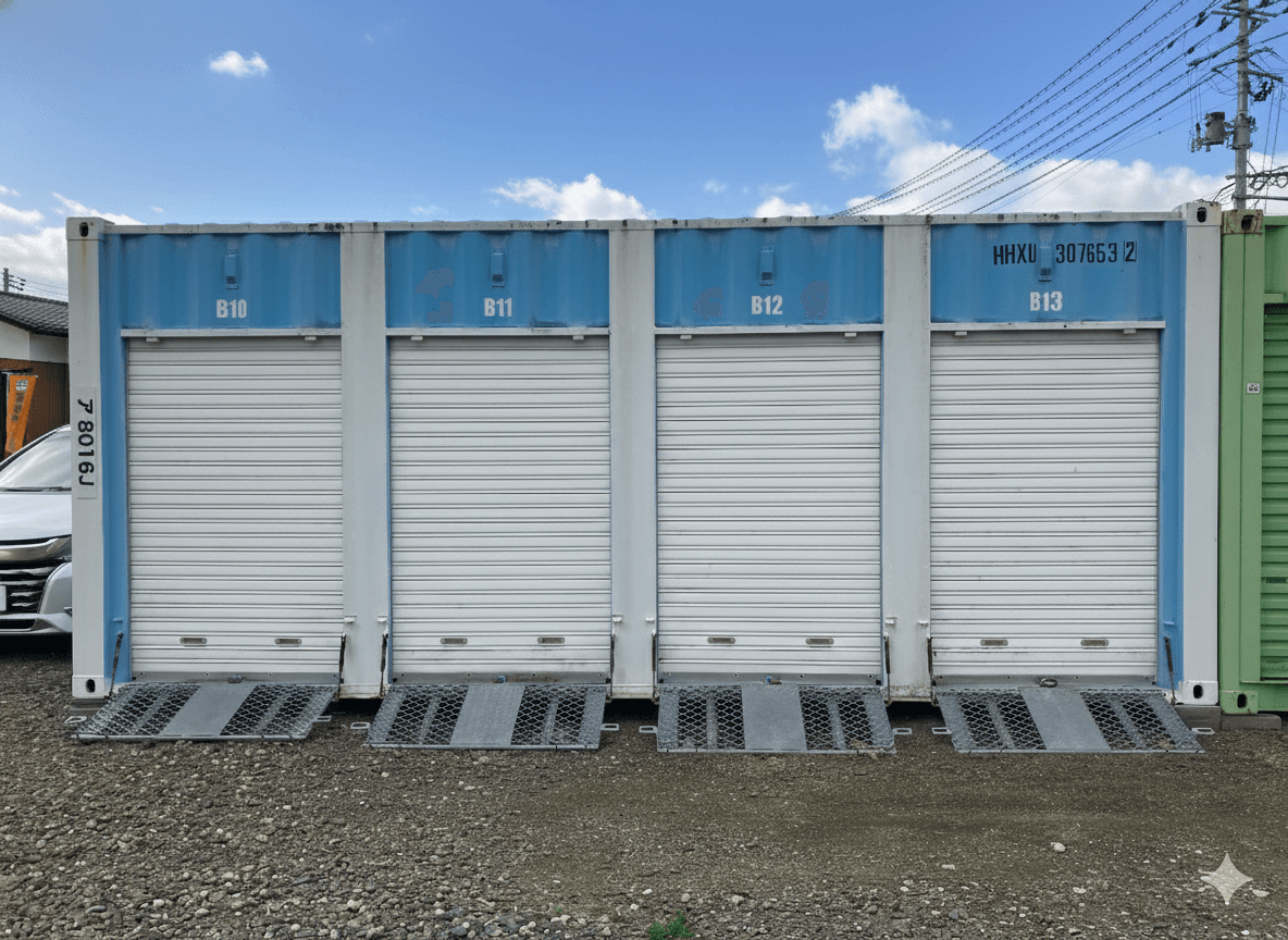 バイクガレージ岩沼市桑原三丁目の外観・駐車場イメージ2枚目