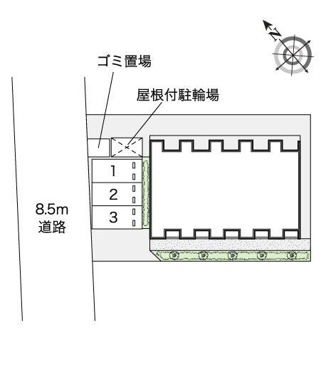 チェリーガーデン(52085)の駐車配置図