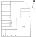 鵜匠中町月極駐車場の駐車場