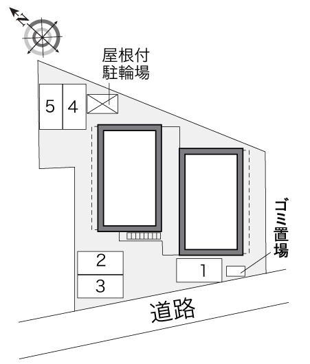 シェル ソレーユ(28710)の駐車配置図