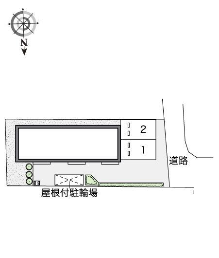 東伊場(45294)の駐車配置図
