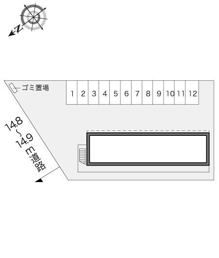 TOKI(18430)の駐車配置図