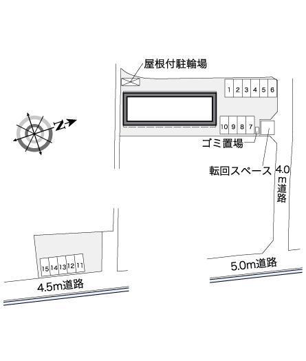 エクレールソフィア(39149)の駐車配置図