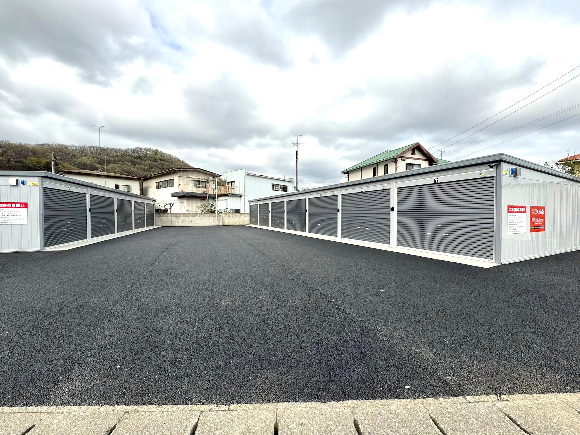 SKレンタルガレージ五十部町の外観・駐車場イメージ1枚目