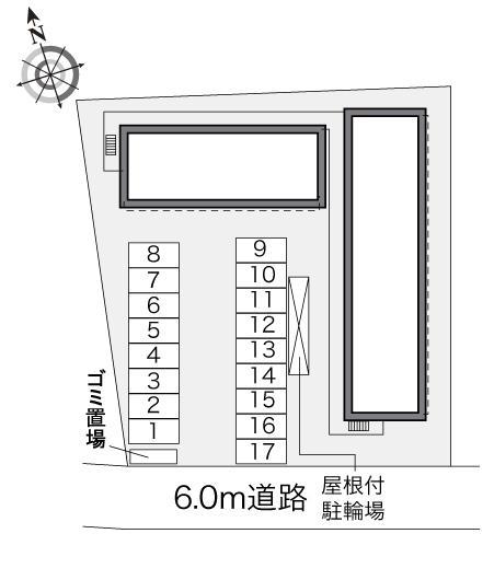パルmimi(28667)の駐車配置図