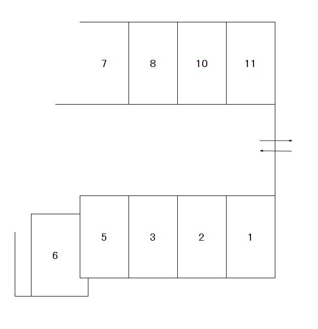 J-333の駐車配置図