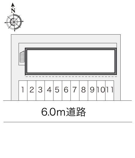 サンヒルズ(17480)の駐車配置図