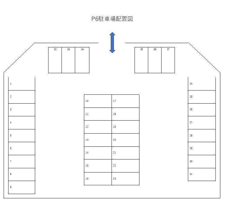 P6の駐車配置図