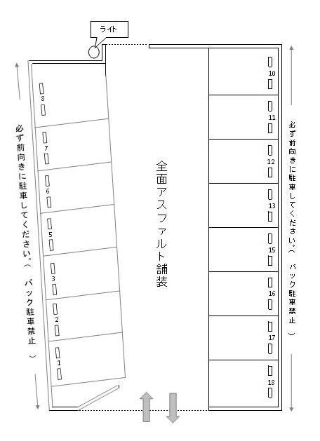 J-361の駐車配置図