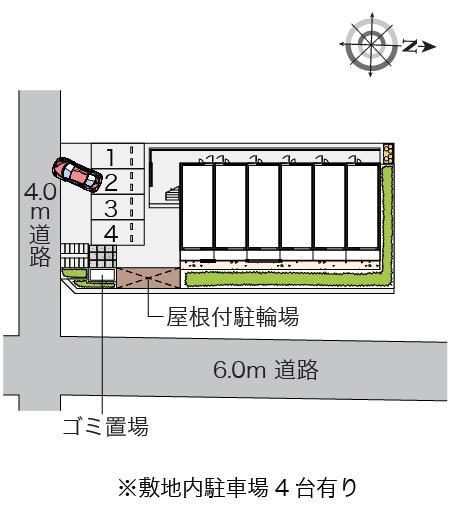 マ メゾン(55545)の駐車配置図