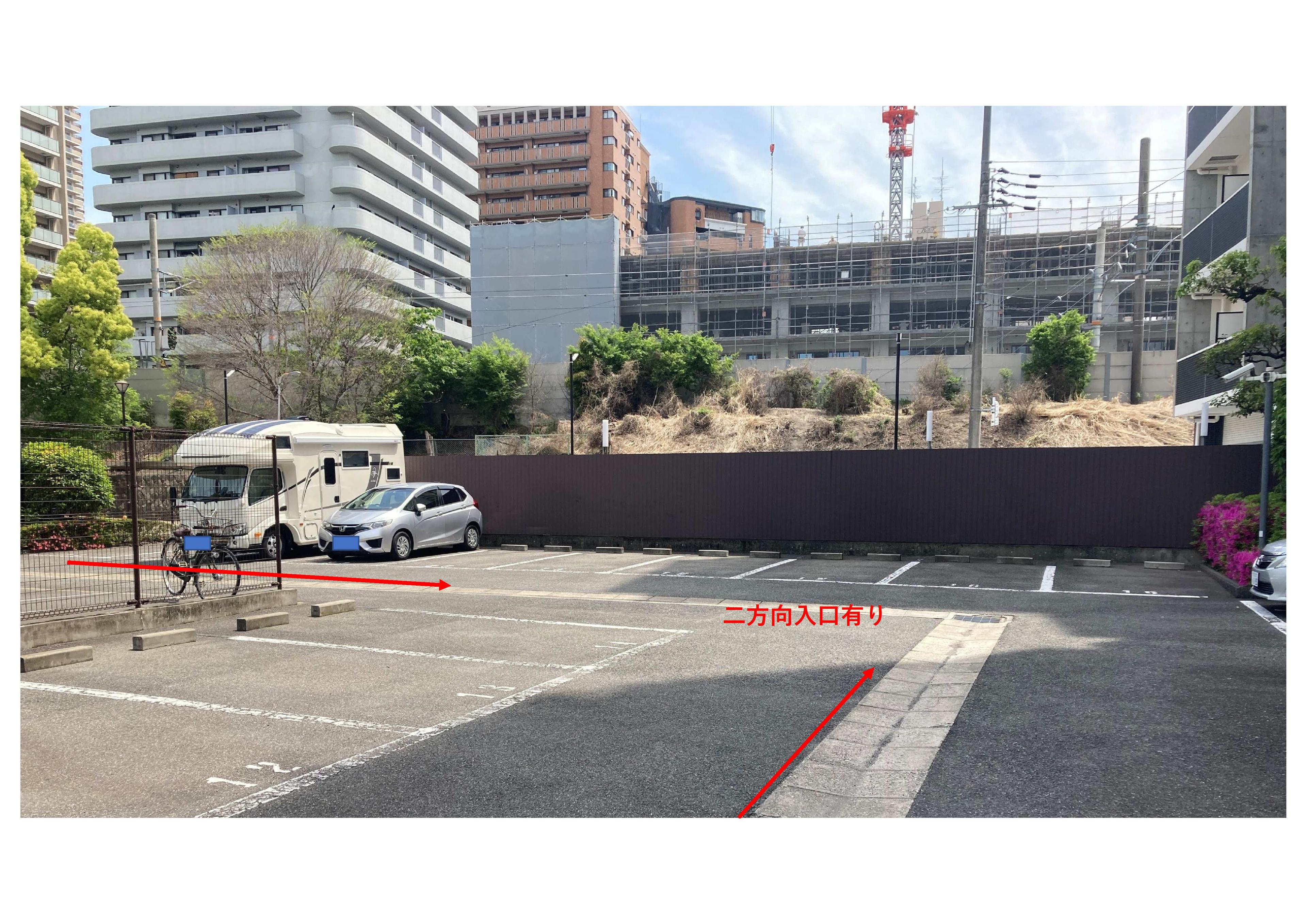 野江1丁目駐車場の外観・駐車場イメージ2枚目