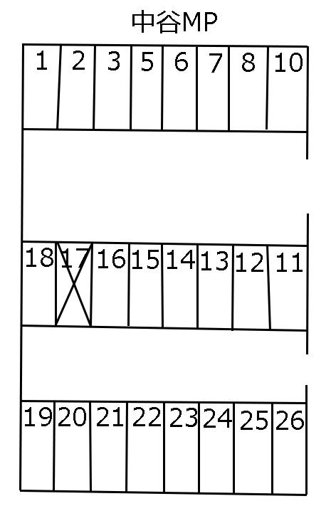 中谷MPの駐車配置図