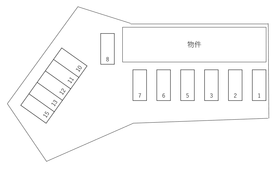 Vermont Castingsの駐車配置図