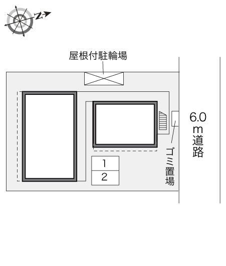 西馬橋(23236)の駐車配置図