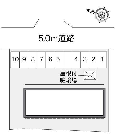 清千(27711)の駐車配置図