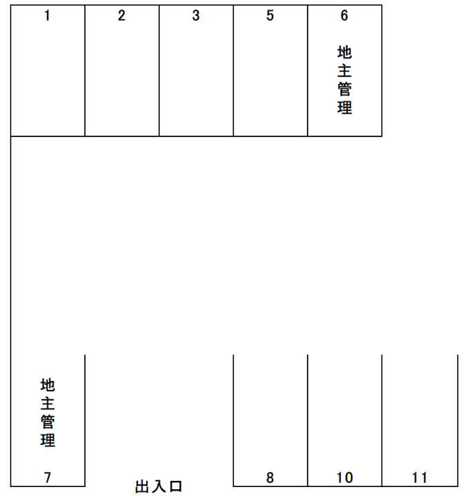 000097の駐車配置図