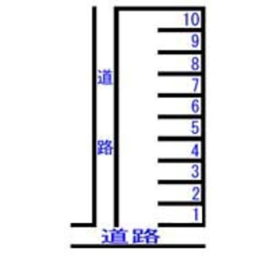 PDみろく駐車場の駐車配置図