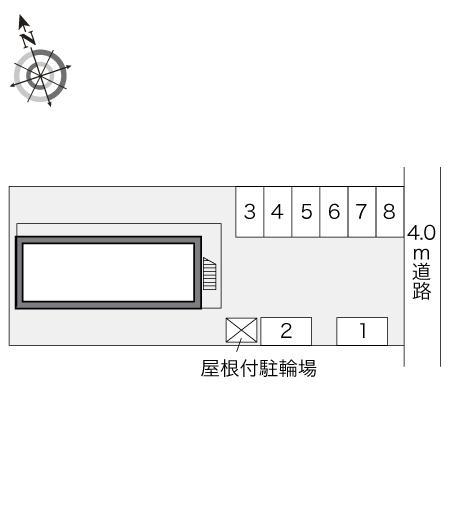 フロンティア(24457)の駐車配置図