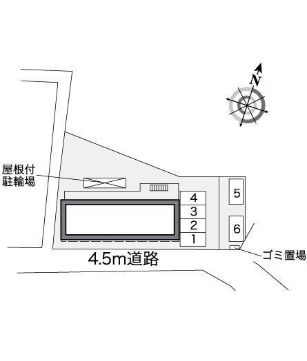 ウッドさちが丘(39392)の駐車配置図