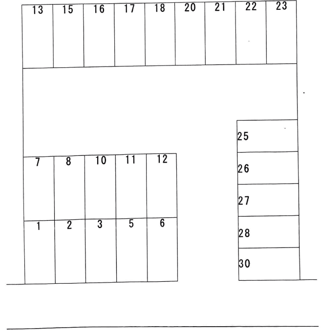 パーキングTOの駐車配置図