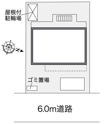 千里山東(35776)の駐車配置図