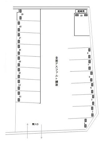 J-663の駐車配置図