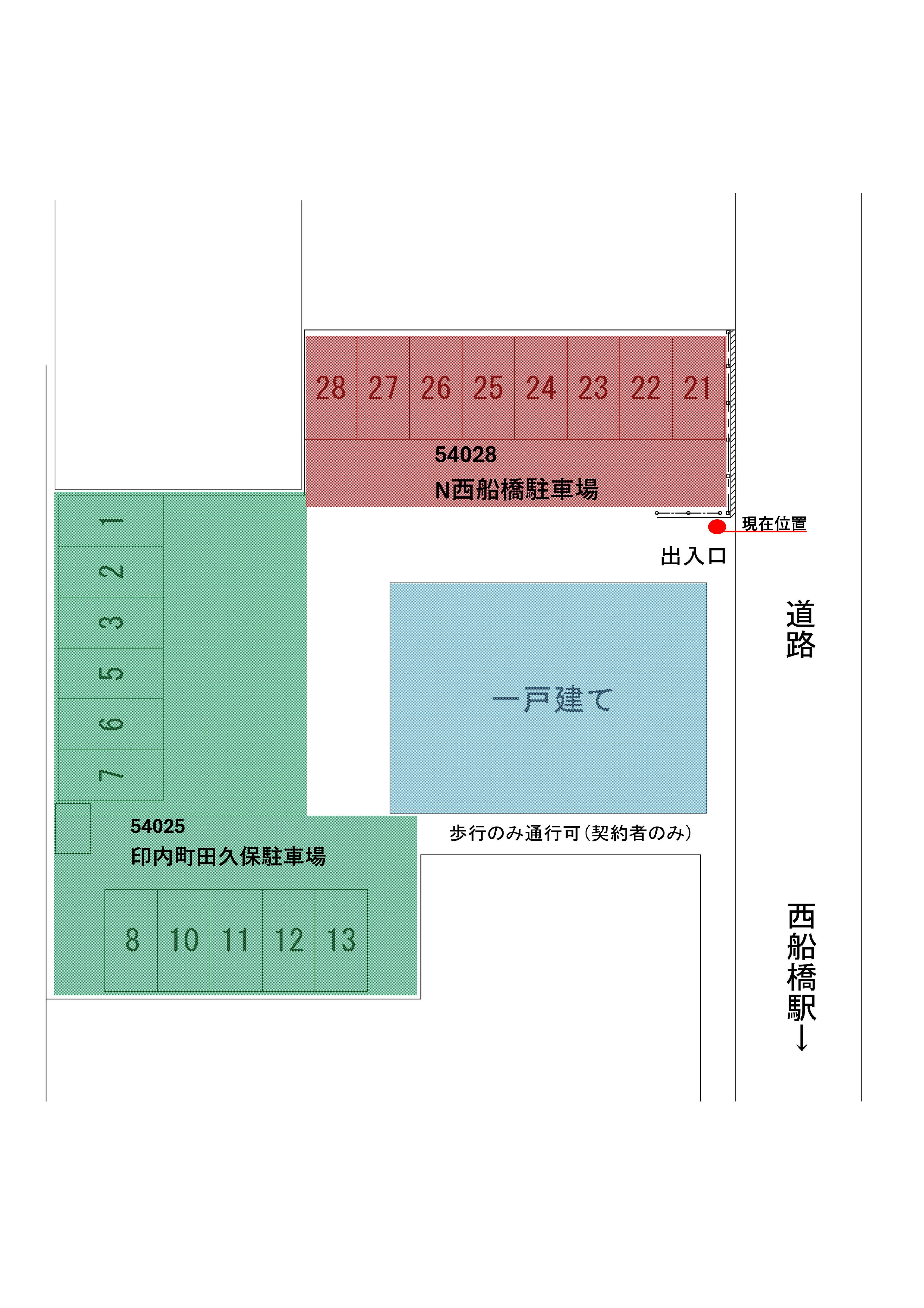 【54028】N西船橋駐車場の外観・駐車場イメージ3枚目