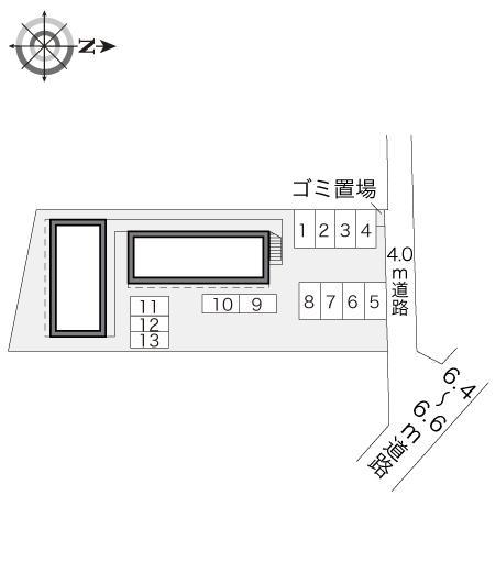 扇山(19843)の駐車配置図