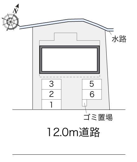 サンヒルズ旭耀(18397)の駐車配置図
