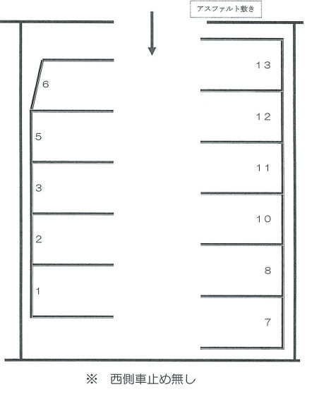 349の駐車配置図