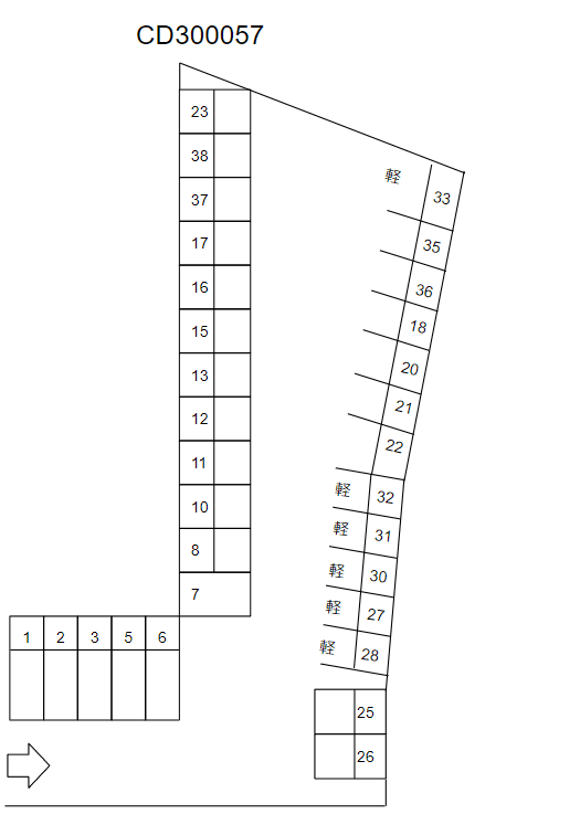320057の駐車配置図